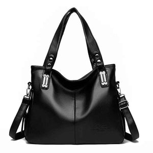 Trendy PU Leather Bag Tote in Sophisticated Colors - MRC STOREAccessoriesMy StoreTrendy PU Leather Bag Tote in Sophisticated ColorsMRC STORECJNS205786901AZBlack