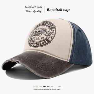 New York Motorcycle Printed Peaked Cap - MRC STOREAccessoriesMy StoreNew York Motorcycle Printed Peaked Cap - MRC STOREMRC STORECJBQ213225104DWCoffee BrimAdjustable