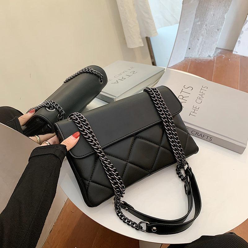 Chain Underarm Rhombus Messenger Bag – Stylish Women's Shoulder Bag - MRC STOREAccessoriesMy StoreChain Underarm Rhombus Messenger Bag – Stylish Women's Shoulder Bag - MRC STOREMRC STORECJNS218941401AZBlack