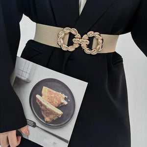 Decoration Round Metal Button down Belt - MRC STOREAccessoriesMy StoreDecoration Round Metal Button down Belt - MRC STOREMRC STORECJYD1684278-BLACKBLACK