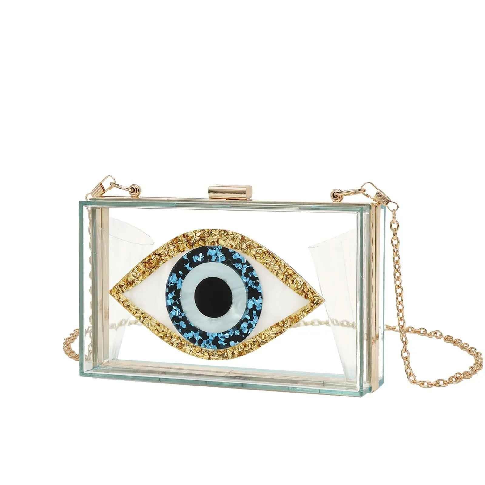 Luxury White Marbled Acrylic Clutch with Evil Eye Chain – Designer Summer Handbag - MRC STOREAccessoriesMy StoreLuxury White Marbled Acrylic Clutch with Evil Eye Chain – Designer Summer HandbagMRC STORECJYD203637408HSLight Blue