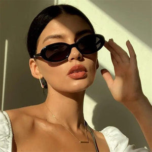 Retro Oval Sunglasses - MRC STOREAccessoriesMy StoreRetro Oval Sunglasses - MRC STOREMRC STORECJYJ111909501AZBlack