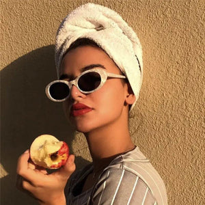 Retro Oval Sunglasses - MRC STOREAccessoriesMy StoreRetro Oval Sunglasses - MRC STOREMRC STORECJYJ111909501AZBlack
