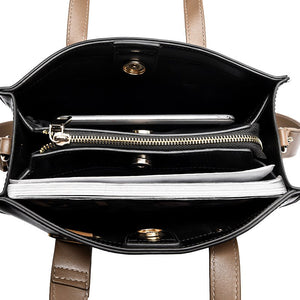 Women’s Shoulder Bag - Wide Strap Casual PVC - MRC STOREAccessoriesMy StoreWomen’s Shoulder Bag - Wide Strap Casual PVC My Store MRC STORECJYD236074401AZBlack With Khaki