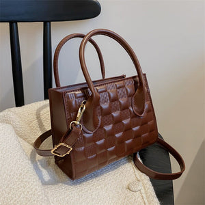 Women’s Crossbody Bag - Retro Square Checkered - MRC STOREAccessoriesMy StoreWomen’s Crossbody Bag - Retro Square Checkered My Store MRC STORECJNS235563605EVBlack