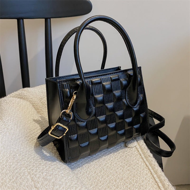 Women’s Crossbody Bag - Retro Square Checkered - MRC STOREAccessoriesMy StoreWomen’s Crossbody Bag - Retro Square Checkered My Store 21.51MRC STORECJNS235563605EVBlack
