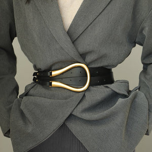 Women’s Leather Belt - Retro Gold Copper Buckle - MRC STOREAccessoriesMy StoreWomen’s Leather Belt - Retro Gold Copper Buckle My Store MRC STORECJNSFSYD00471-BlackBlack