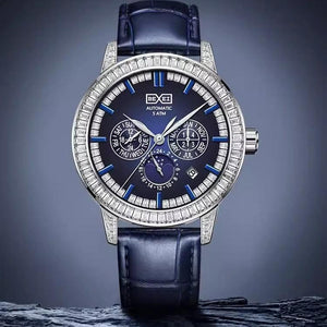 Bexei 9157 Luxury Men’s Watch – Blue Crystal Bezel, 5ATM Waterproof - MRC STOREAccessoriesMy StoreBEXEI 9157 Luxury Men's Watch – Blue Crystal Bezel, 46 Zircons, 5ATM Waterproof - MRC STOREMRC STORECJJX228254501AZBlue