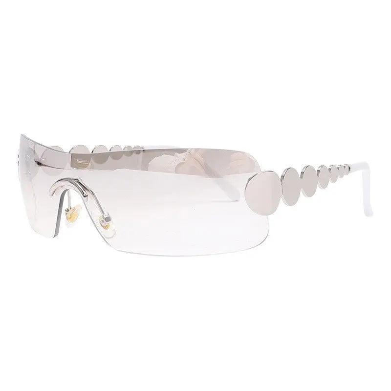 One Piece Rimless Outdoor Sunscreen Sunglasses - MRC STOREAccessoriesMy StoreOne Piece Rimless Outdoor Sunscreen Sunglasses - MRC STOREMRC STORECJYJ168936003CXWhite Mercury