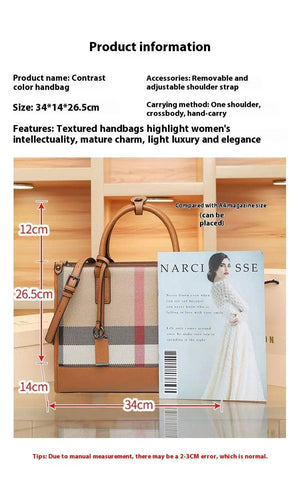 European Retro High - Grade Handbag - MRC STOREAccessoriesMy StoreEuropean Retro High - Grade Handbag - MRC STOREMRC STORECJYD208280001AZBrown