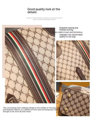 Korean Fashion Printed Tote Bag - MRC STOREAccessoriesMy StoreKorean Fashion Printed Tote Bag - MRC STOREMRC STORECJNS185171501AZBrown