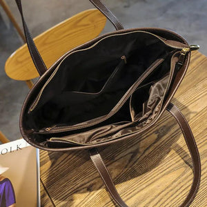 Korean Fashion Printed Tote Bag - MRC STOREAccessoriesMy StoreKorean Fashion Printed Tote Bag - MRC STOREMRC STORECJNS185171501AZBrown