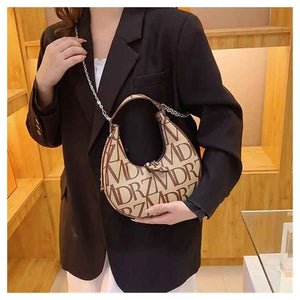 Women’s Crossbody Bag - Dumpling PU Chain - MRC STOREAccessoriesMy StoreWomen’s Crossbody Bag - Dumpling PU ChainMRC STORECJNS198803201AZBrown