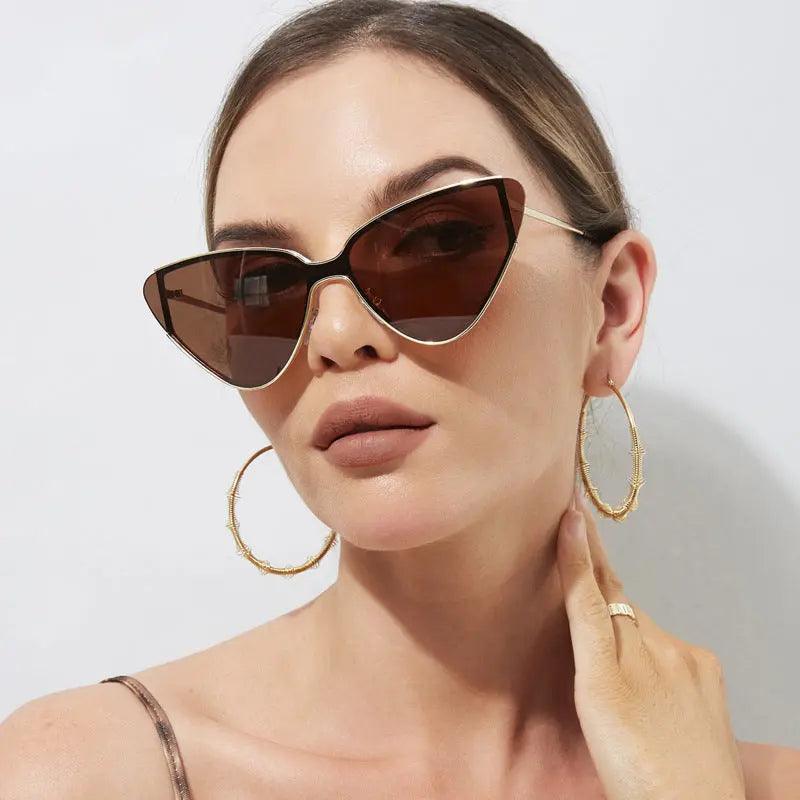 Cat's Eye Retro Sunglasses - MRC STOREAccessoriesMy StoreCat's Eye Retro Sunglasses - MRC STOREMRC STORECJCF199964901AZC01 Golden Gray