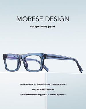 Men’s Square Glasses - TR90 Plain Style - MRC STOREAccessoriesMy StoreMen’s Square Glasses - TR90 Plain Style My Store MRC STORECJYD233134606FUC6 Black Hawksbill FrameIsolated Blue Light Lens
