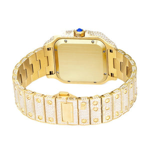 Men’s Moissanite Watch - Stainless Steel Clarity - MRC STOREAccessoriesMy StoreMen’s Moissanite Watch - Stainless Steel Clarity My Store MRC STORECJJX241368201AZGold