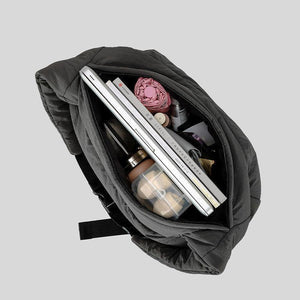 Nylon Quilted Large Large Capacity Bag - Stylish Dumpling Shape - MRC STOREAccessoriesMy StoreNylon Quilted Large Large Capacity Bag - Stylish Dumpling Shape - MRC STOREMRC STORECJNS214677701AZGray