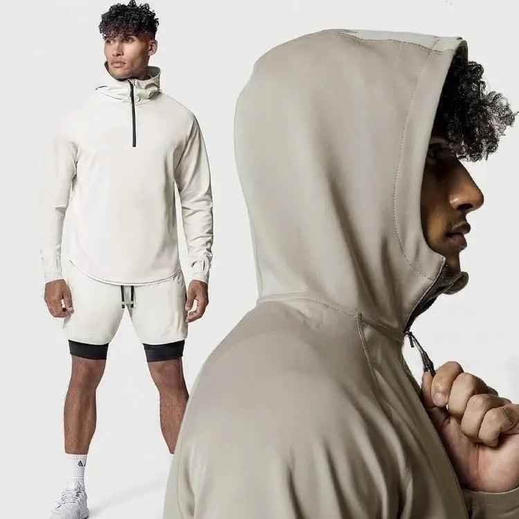 Sports Half - Zip Hoodies - MRC STOREAccessoriesMy StoreSports Half - Zip HoodiesMRC STORECJWY208526204DWLight Board Black2XL