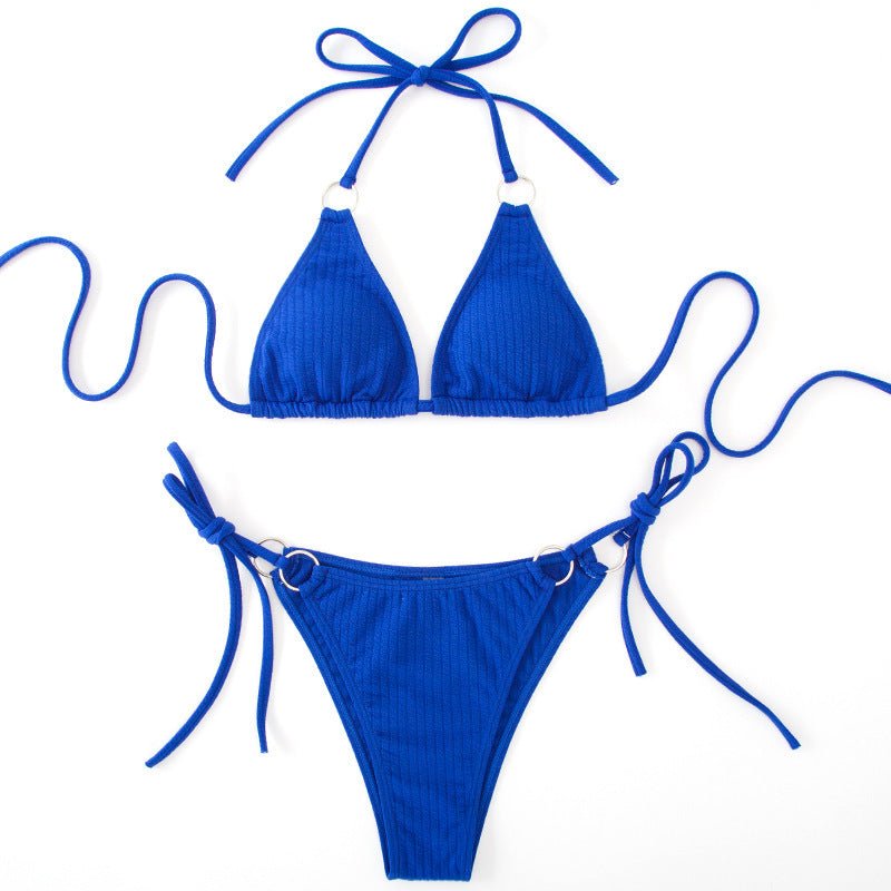 Women’s Bikini Set - Side Tie Thong Swimsuit - MRC STOREbikini setMy StoreWomen’s Bikini Set - Side Tie Thong Swimsuit My Store 25.92MRC STORECJTZ203359327AZBlueL