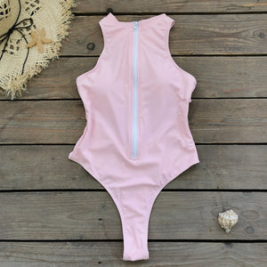 One - Piece Swimsuit - Tight Zipper Fit - MRC STOREbikini setMy StoreWomen’s One - Piece Swimsuit - Tight Zipper Fit My Store MRC STORECJNT240955711KPWhiteM