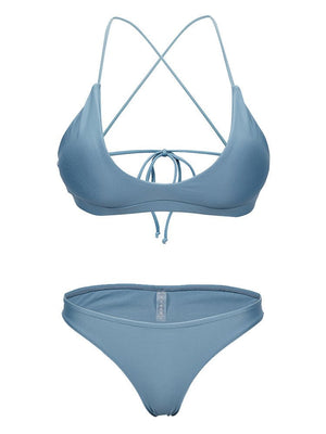 Women’s Gathered Blue Swimsuit - MRC STOREbikini setMy StoreWomen’s Gathered Blue Swimsuit My Store MRC STORECJYJ132944303CXBlueL
