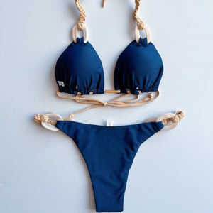 Women’s Lace - Up Bikini - Solid Color Swimsuit - MRC STOREbikini setMy StoreWomen’s Lace - Up Bikini - Solid Color Swimsuit My Store MRC STORECJYJ223035609IRGT528 Light Blue JadeL