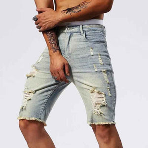 Slim Fit Denim jean Shorts - MRC STOREbottomsMy StoreSlim Fit Denim jean ShortsMRC STORECJYD208167218RI2XLRetro Color