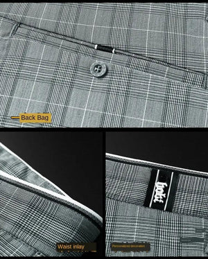 Slim Fit Plaid Pants - MRC STOREbottomsMy StoreSlim Fit Plaid Pants - MRC STOREMRC STORECJNSXZHL00135-662Grey check-28662Grey check28
