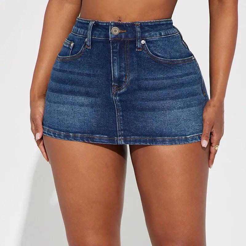 Stretch Denim Skirt - MRC STOREbottomsMy StoreStretch Denim Skirt - MRC STOREMRC STORECJQZ209457308HSAdd Light ColorL