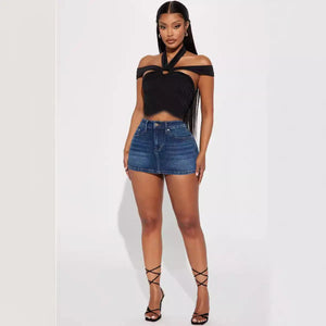 Stretch Denim Skirt - MRC STOREbottomsMy StoreStretch Denim Skirt - MRC STOREMRC STORECJQZ209457308HSAdd Light ColorL
