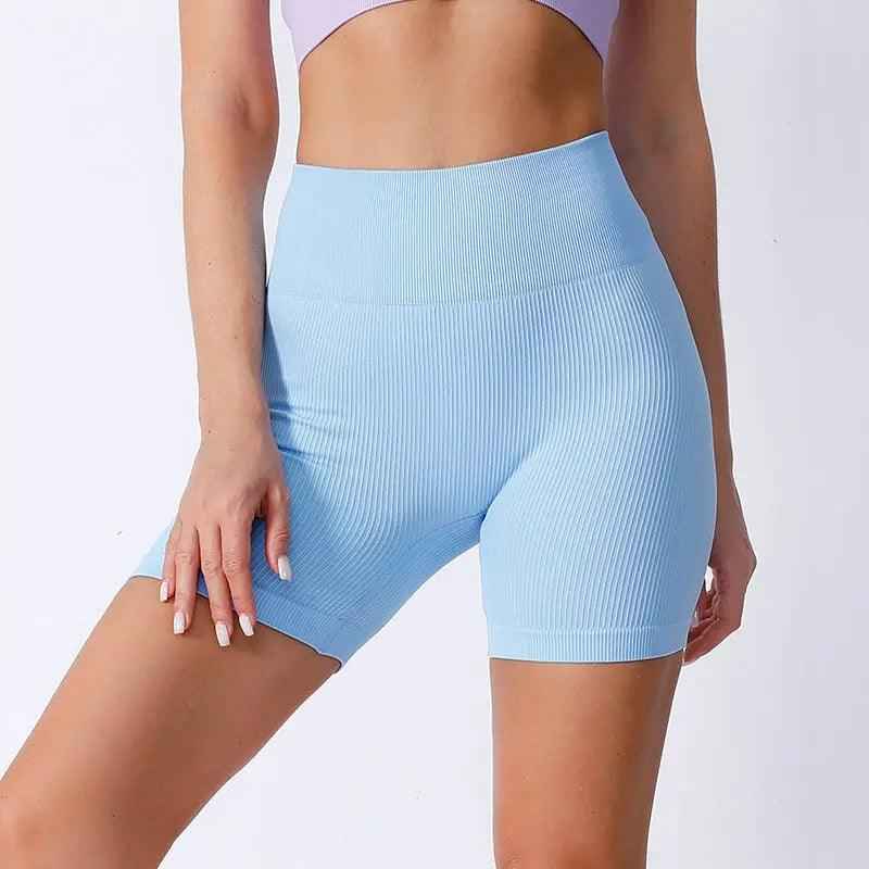 Seamless Thread Yoga Shorts - MRC STOREbottomsMy StoreSeamless Thread Yoga ShortsMRC STORECJDK203708424XCApple GreenL Code