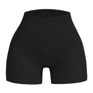 Seamless Thread Yoga Shorts - MRC STOREbottomsMy StoreSeamless Thread Yoga ShortsMRC STORECJDK203708403CXBlackL Code