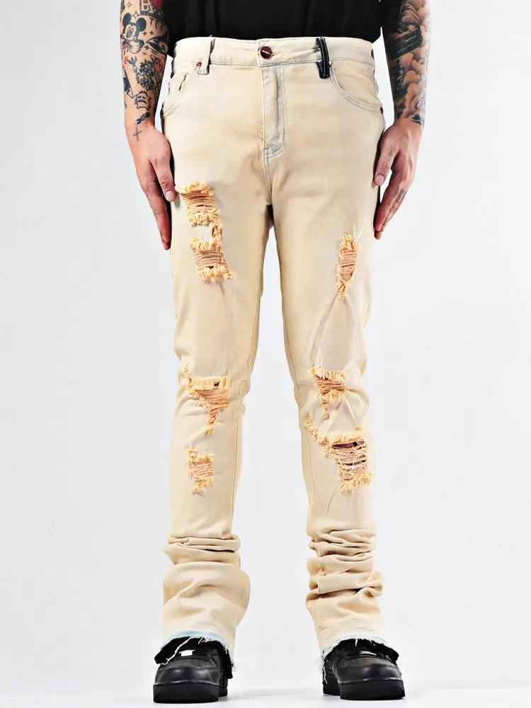 Elastic Youth Flare Jeans - MRC STOREbottomsMy StoreElastic Youth Flare JeansMRC STORECJNZ185857401AZApricot color28