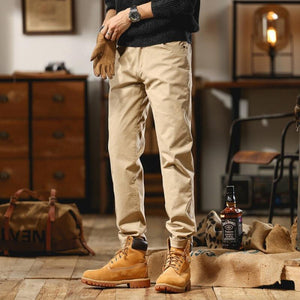 Solid Color Business Style Slim - Fitting Long Pants - MRC STOREbottomsMy StoreSolid Color Business Style Slim - Fitting Long Pants - MRC STOREMRC STORECJXX214211828BYKhaki28