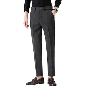 Woolen Men's Casual Stretch Suit Pants - MRC STOREbottomsMy StoreWoolen Men's Casual Stretch Suit Pants - MRC STOREMRC STORECJXX196447501AZBlack28