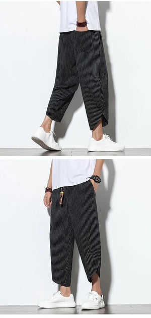 Chinese Style Cotton Linen Harem Pants - MRC STOREbottomsMy StoreChinese Style Cotton Linen Harem Pants - MRC STOREMRC STORECJHL105889904DWKhaki2XL