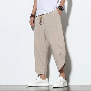 Chinese Style Cotton Linen Harem Pants - MRC STOREbottomsMy StoreChinese Style Cotton Linen Harem Pants - MRC STOREMRC STORECJHL105889904DWKhaki2XL