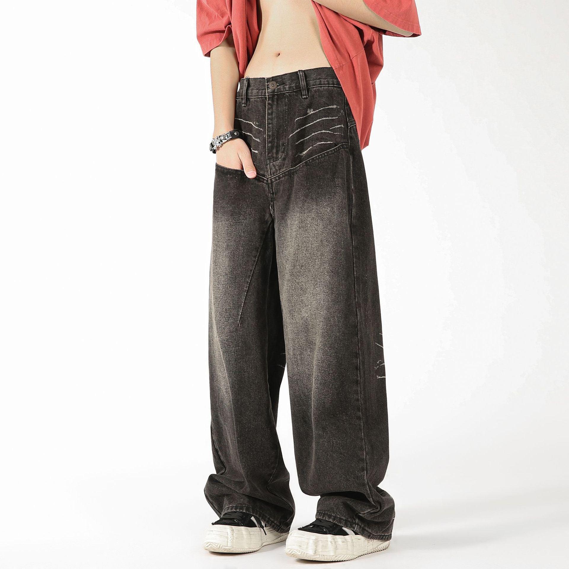 Fashion Men's Straight Loose Wide - leg Pants - MRC STOREbottomsMy StoreFashion Men's Straight Loose Wide - leg Pants - MRC STOREMRC STORECJXX212615204DWBlack2XL