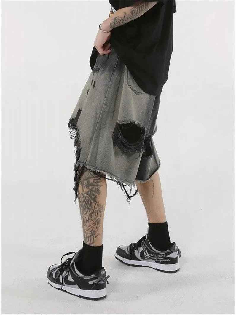 High Street Denim Capris - MRC STOREbottomsMy StoreHigh Street Denim CaprisMRC STORECJNZ193181805EVBlack2XL