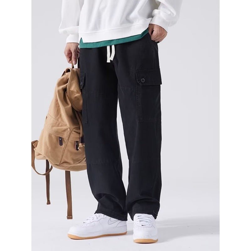 Men’s Loose Slacks - Multi - Pocket Straight - MRC STOREbottomsMy StoreMen’s Loose Slacks - Multi - Pocket Straight My Store MRC STORECJXX227237505EVBlack2XL