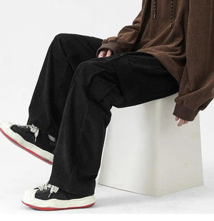 Loose Corduroy Cargo Pants - MRC STOREbottomsMy StoreLoose Corduroy Cargo Pants - MRC STOREMRC STORECJXX195859818RIBlack3XL