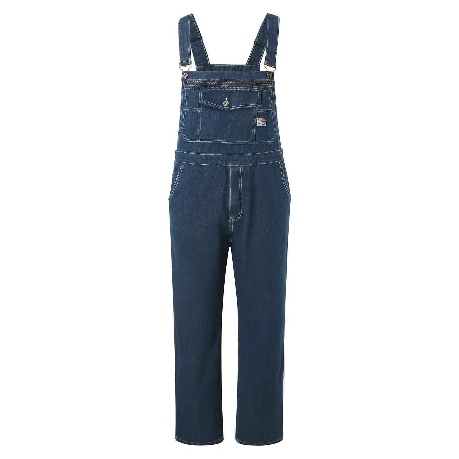 Work jeans With Shoulder Straps - MRC STOREbottomsMy StoreWork jeans With Shoulder StrapsMRC STORECJXX207777520TGBlack4XL