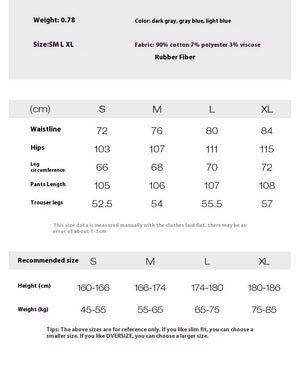 Fashion Street Loose Casual Pants for Men - Straight Fit - MRC STOREbottomsMy StoreFashion Street Loose Casual Pants for Men - Straight Fit My Store MRC STORECJXX232423503CXBlack And GrayL