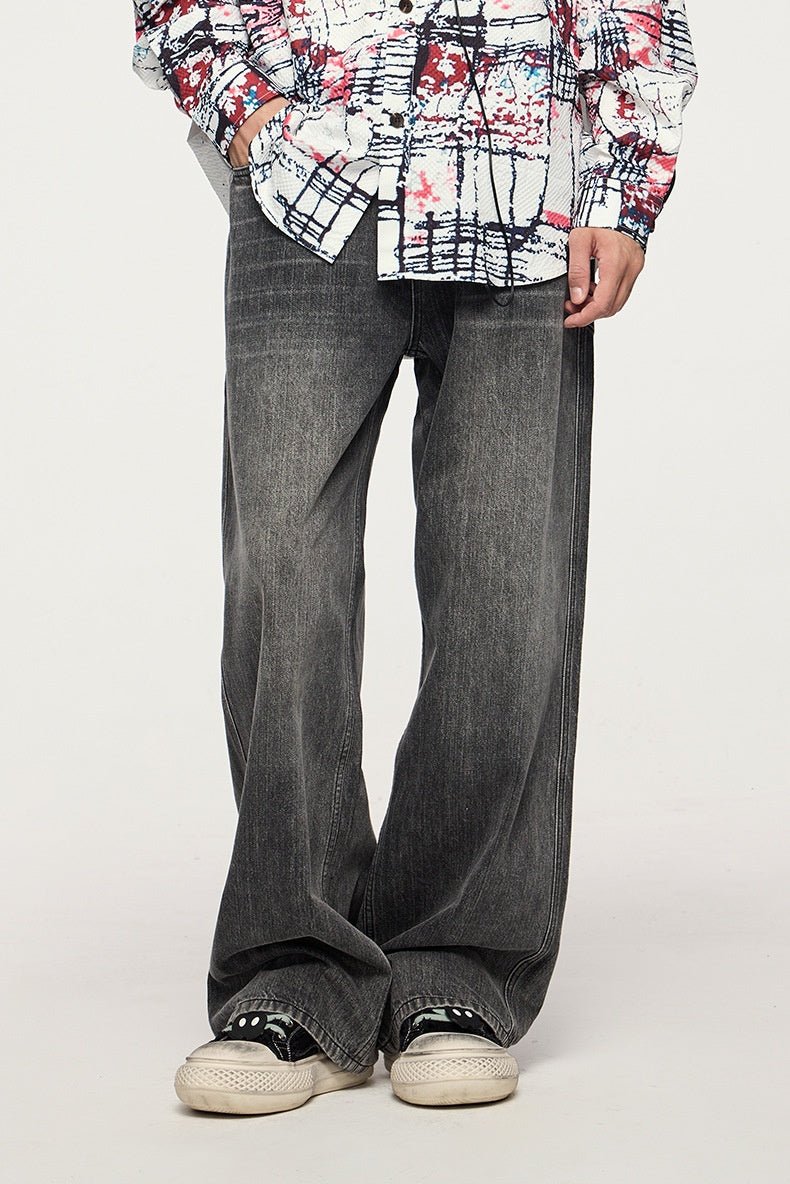 Fashion Street Loose Casual Pants for Men - Straight Fit - MRC STOREbottomsMy StoreFashion Street Loose Casual Pants for Men - Straight Fit My Store 36.55MRC STORECJXX232423503CXBlack And GrayL