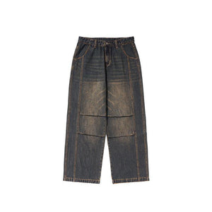 Men's Loose Retro Straight Jeans - MRC STOREbottomsMy StoreMen's Loose Retro Straight Jeans - MRC STOREMRC STORECJXX214069907GTEmbroidered Earth ColorL