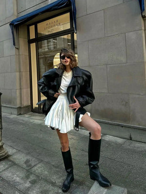 Y2G Trendy Pleated Skirt - MRC STOREbottomsMy StoreY2G Trendy Pleated Skirt - MRC STOREMRC STORECJQZ207334915OLBlueL