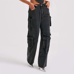 Low Waist Jeans - Tube Top Wide - Leg Set - MRC STOREbottomsMy StoreWomen’s Low Waist Jeans - Tube Top Wide - Leg Set My Store 46.43MRC STORECJNZ197175706FUBlack PantsL