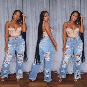 Burnt Ripped Jeans - MRC STOREbottomsMy StoreBurnt Ripped JeansMRC STORECJTZ205871903CXBlueL