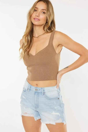 High Waist Wide Leg Denim Shorts - MRC STOREbottomsMy StoreHigh Waist Wide Leg Denim ShortsMRC STORECJYD208382203CXBlueL