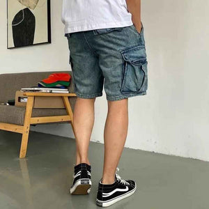 Retro Workwear Shorts - MRC STOREbottomsMy StoreRetro Workwear ShortsMRC STORECJXX203468302BYBlueL